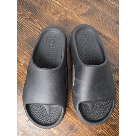 Crocs Slides  Sz. M 5 / W 7 Mellow Recovery Unisex Black 208392 Shoes - Picture 3 of 13